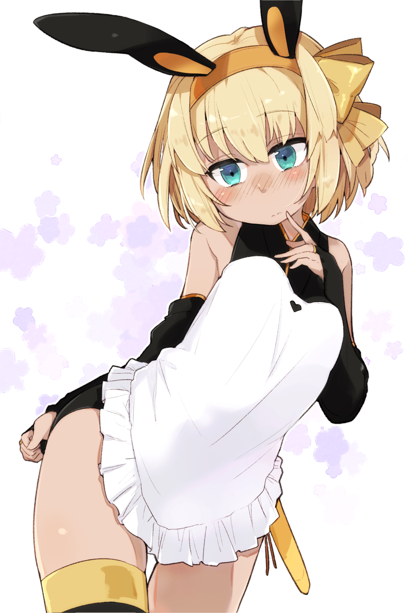 「なーきーバニー 」|サラマンダ＠web連載開始のイラスト