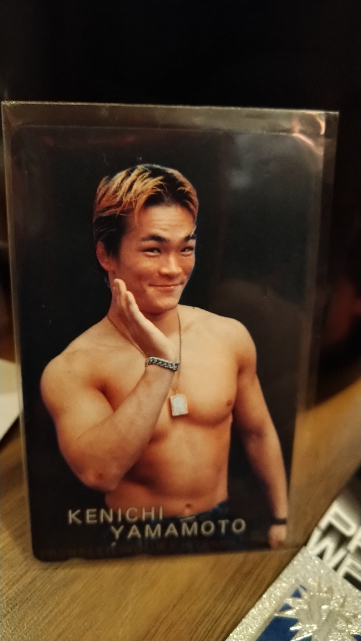 よっし 中野さん特集と ヤマケンテレカ 知る人にはお宝 ヤマケン誕生会にて