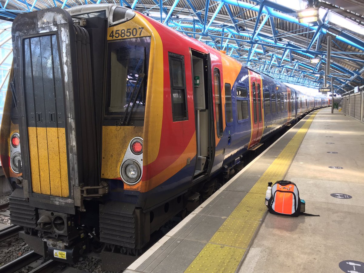 NaggaDJ's tweet image. Not driven since February and it might still be another few weeks, life of a junior! Gutted I officially won’t be learning the #class458 traction #beaut #traineetraindriver #misstheseat #dontforgetyourrules