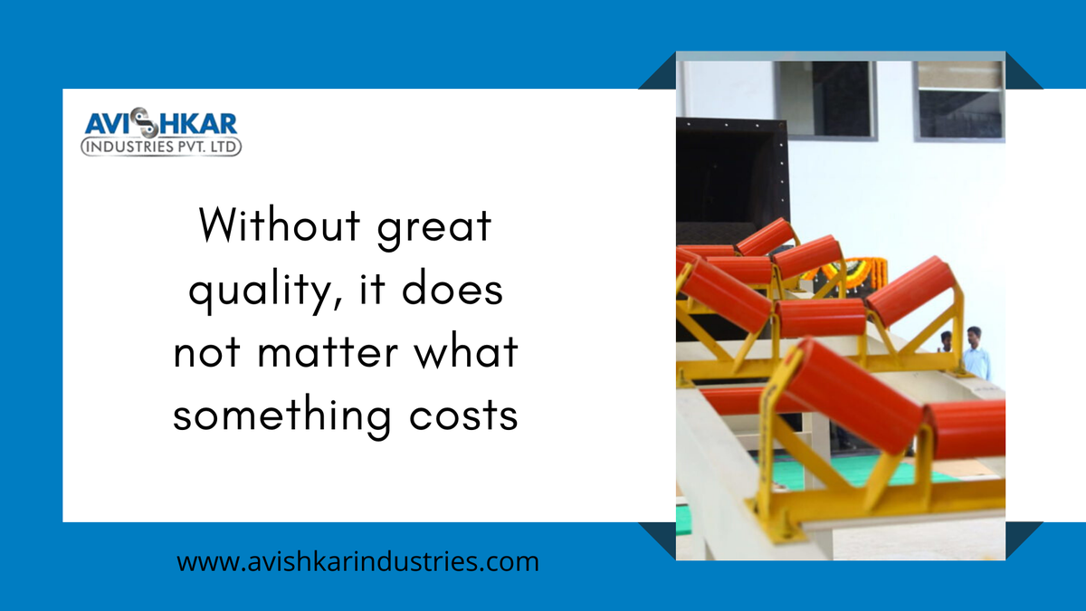 AvishkarInd's tweet photo. We focus on the design and #manufacturer of material handling equipment such as the #pulley, structural fabrication, #idlers, and #frames, etc with superior quality as per client requirements with years of experience.

For more information, please visit: https://t.co/SkGlp9rxve https://t.co/jQ82NYrOyy