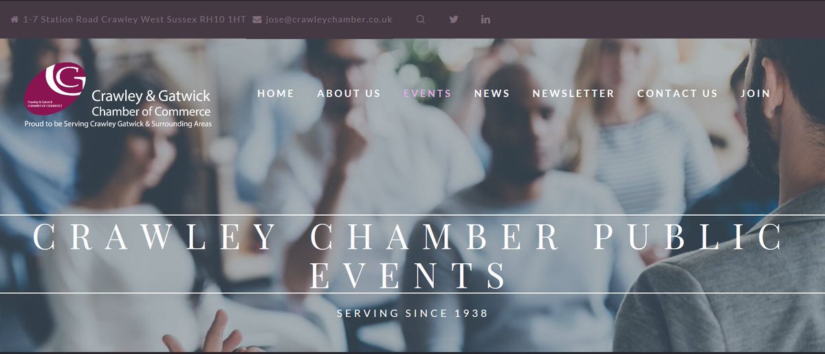 Crawley &amp; Gatwick Chamber Of Commerce Virtual Meeting Thurs16th July from 10am thru to 11.3oam.

facebook.com/events/8379864…

eventbrite.co.uk/e/crawley-gatw…