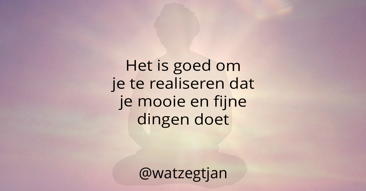 watzegtjan's tweet photo. Het is goed om je te realiseren dat je mooie en fijne dingen doet. https://t.co/kSp2LigrlM #quote uit #blog #Lastvandonkeregevoelenstijdensdedonkeredagen #donker #innerlijk licht #Kwetsbaarheid #licht #schaduw #somber https://t.co/P0YMj1Jvwb