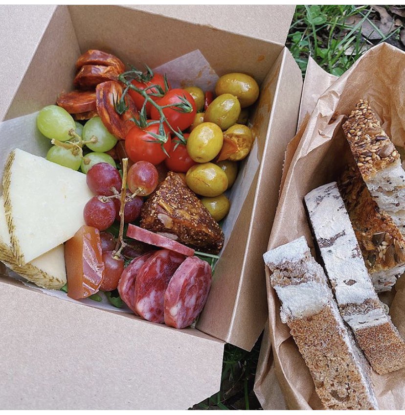 We’ve joined forces with <a href="/shumanapalit/">shupal</a> &amp; <a href="/CuradoBar/">Curado Bar</a> to bring you, Spanish inspired picnic boxes! Perfect to enjoy in the lovely Victoria Park this glorious sunshine 😊☀️😎 🇪🇸 🏴󠁧󠁢󠁷󠁬󠁳󠁿
