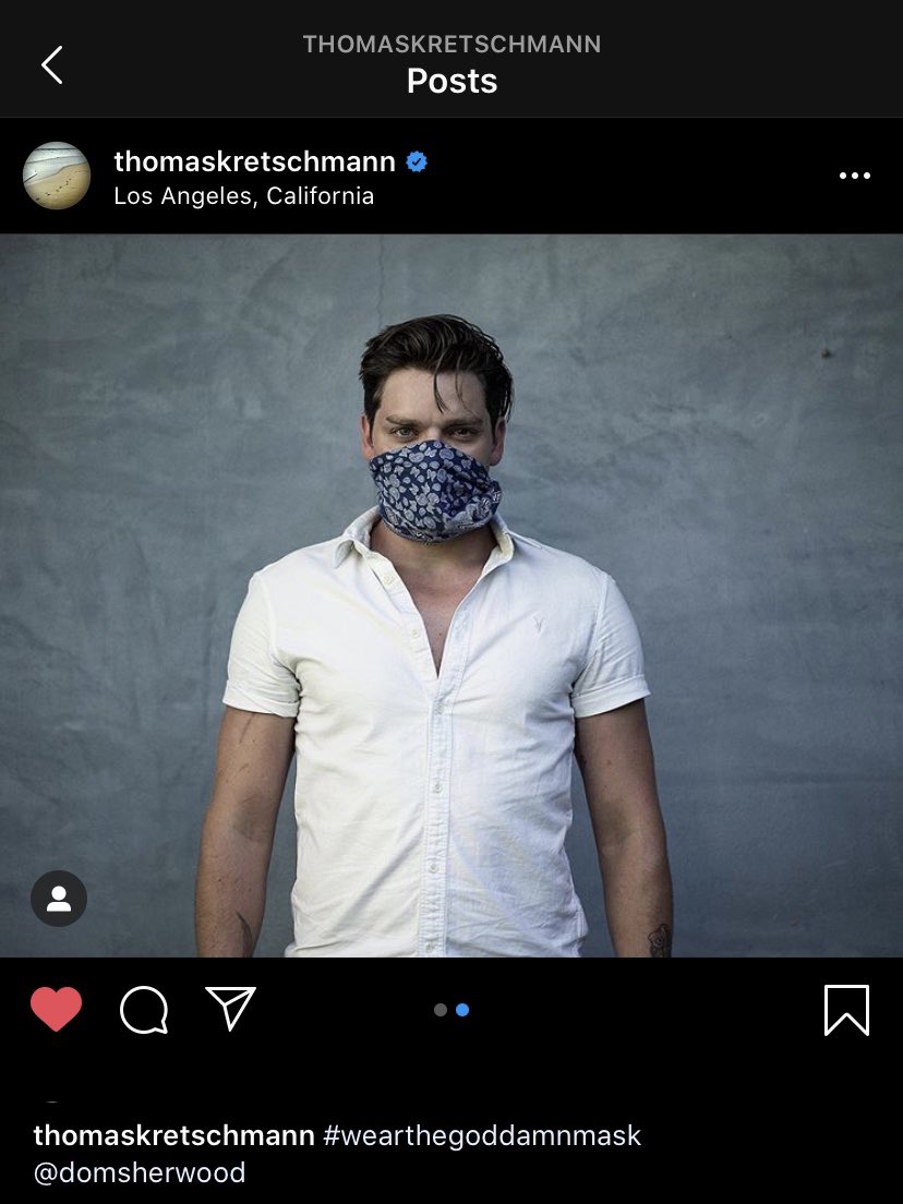 azure5087's tweet photo. 💙ドミニク・シャーウッド
#DomSherwood #DominicSherwood
Thomas Kretschmann on Instagram: “#wearthegoddamnmask
@/domsherwood”
🔗https://t.co/pA5hRDPx5K https://t.co/NALtMDlpQt