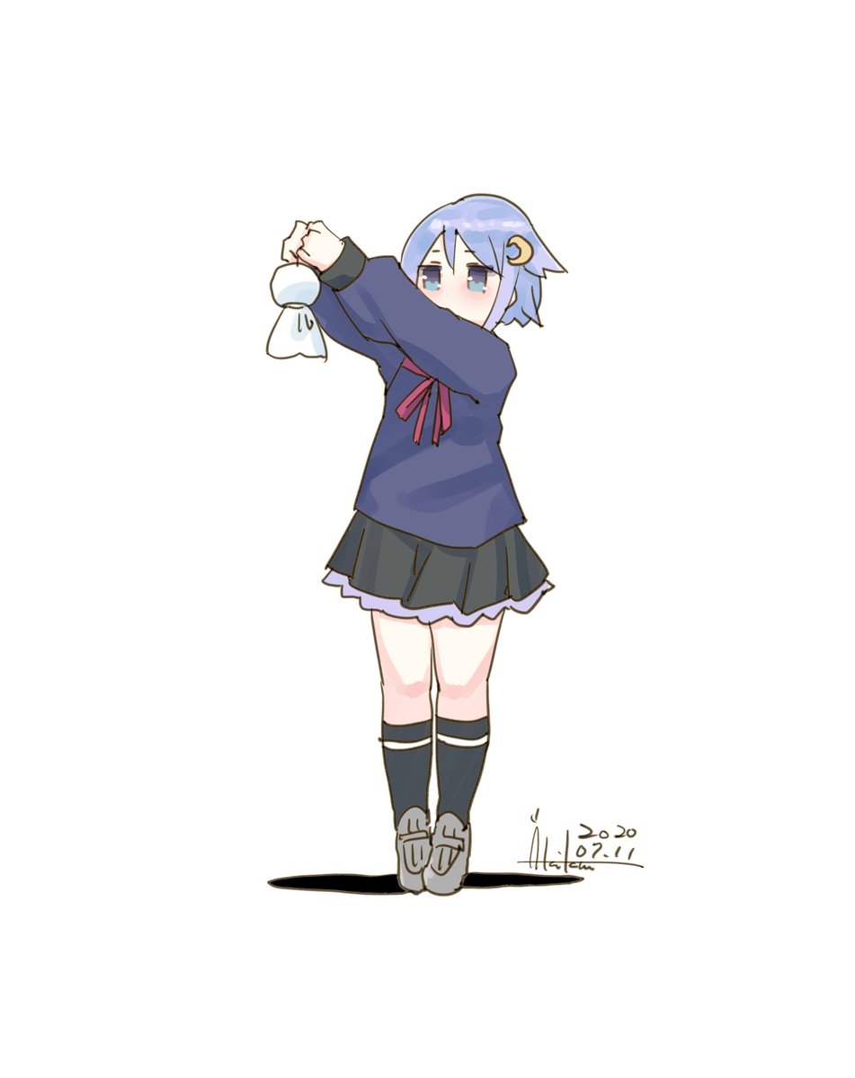 あき缶 Inica 弥生 ん あそこに結んで 艦これ版深夜の真剣お絵描き60分一本勝負 艦これ版真剣お絵描き60分一本勝負 0711 艦これ 弥生