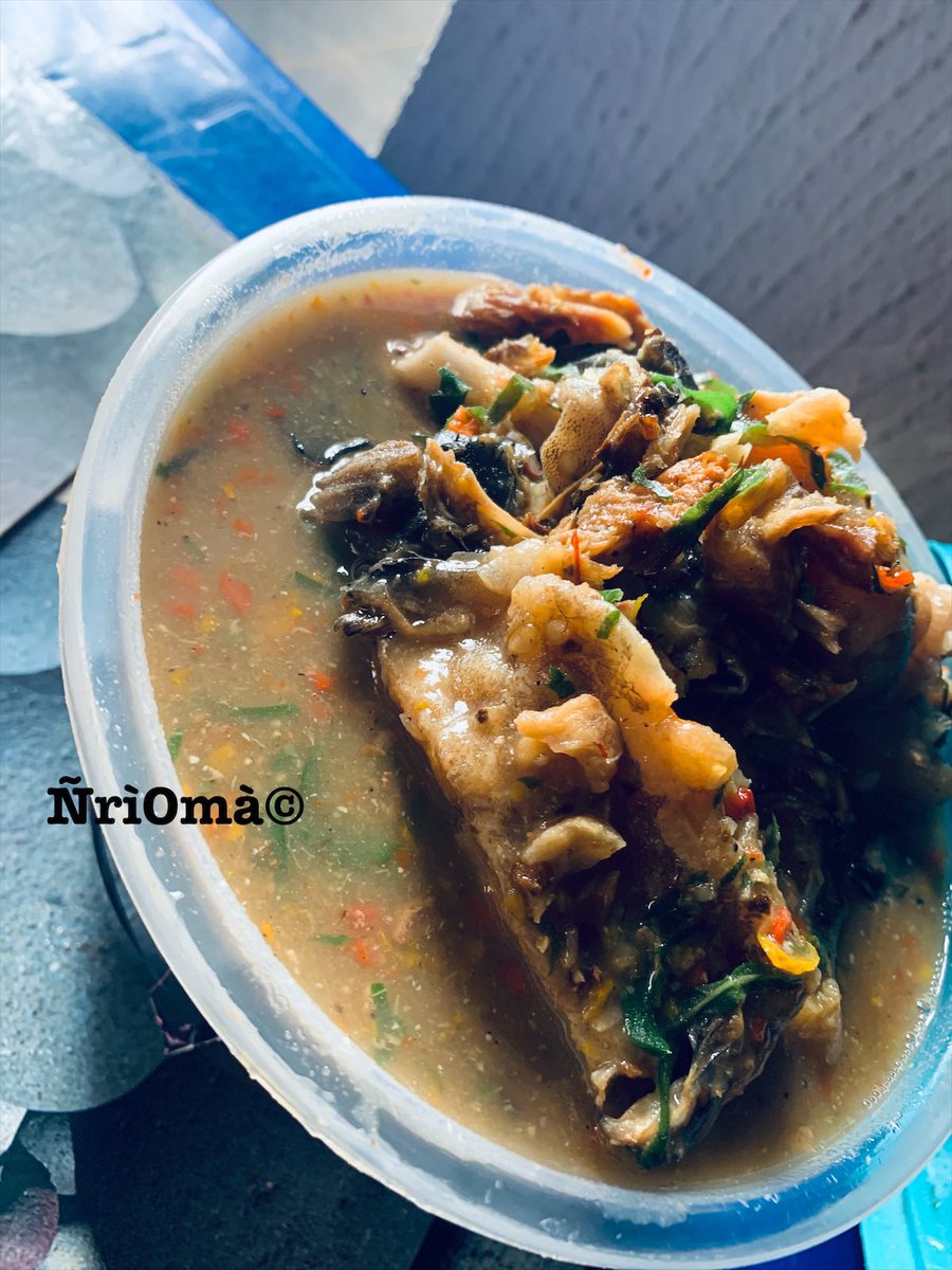 Ofe Nsala (White soup) is now available .1ltr - 6000, 2ltr- 11000. Bowls are customized according to protein of choice.  #NriomaMoments #AbujaTwitterCommunity