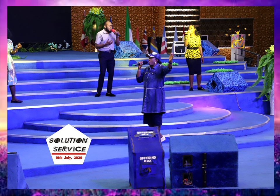ofmhamburg's tweet photo. SOLUTION SERVICE WITH APOSTLE JOHNSON & DR. LIZZY-JOHNSON SULEMAN. {10th July 2020}
**WORSHIP Session With The Dynamic Mother...
#SolutionService #OFMHQ
#WithApostleJohnsonSuleman
#DrLizzyJohnsonSuleman
#CelebrationTV #10thJuly2020 https://t.co/rTRm3lQAtm