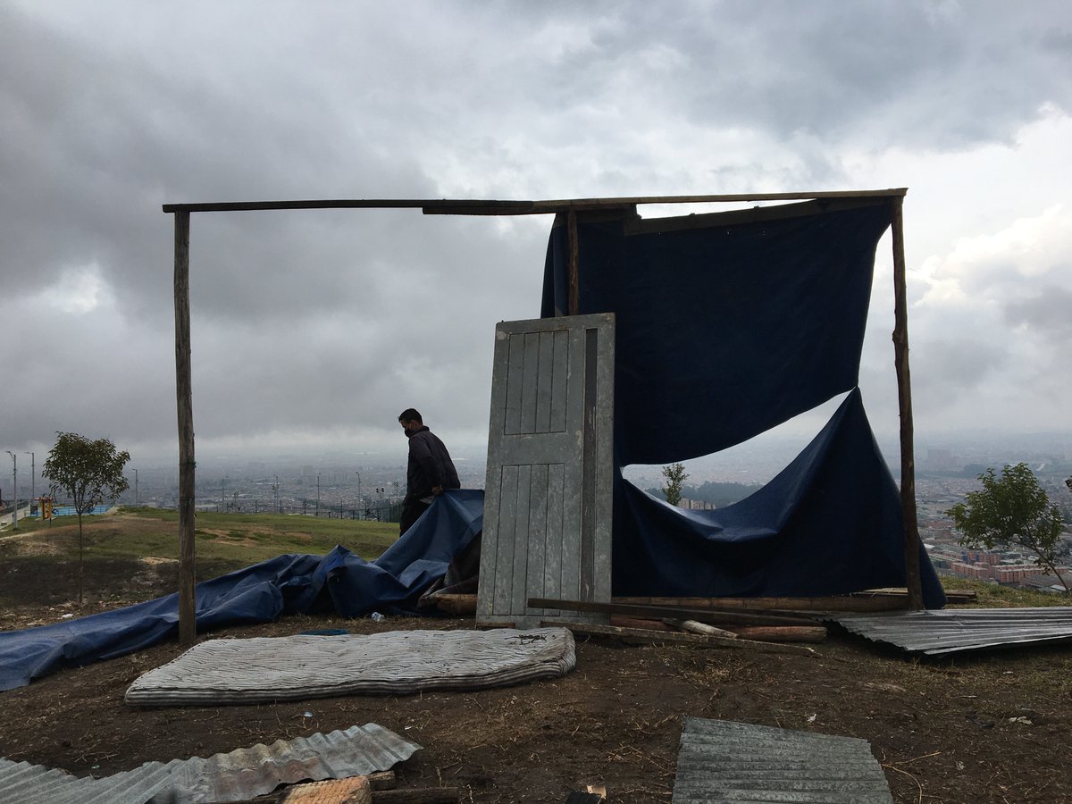 Why did we make this journey? Over the last 20 years, Latin America has dramatically reduced inequality, and millions moved out of poverty. The pandemic threatens to reverse those gains like nothing else in recent history. Here: evictions in Bogotá.