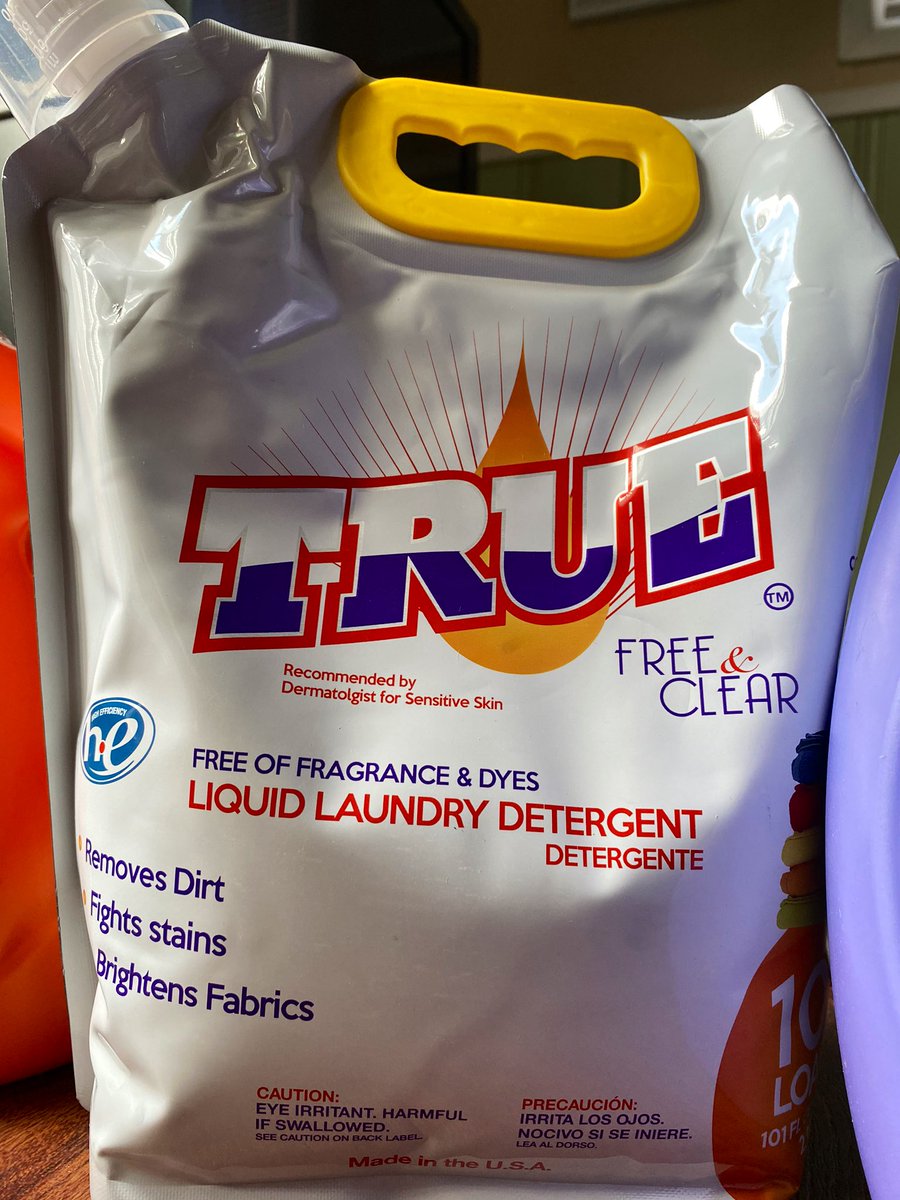 we in there ! got my  #blackowned laundry detergent, fabric softener and free & clear detergent! making changes, daily. follow  @TrueLaundry and shop at  https://www.thetrueproducts.com/&nbsp;