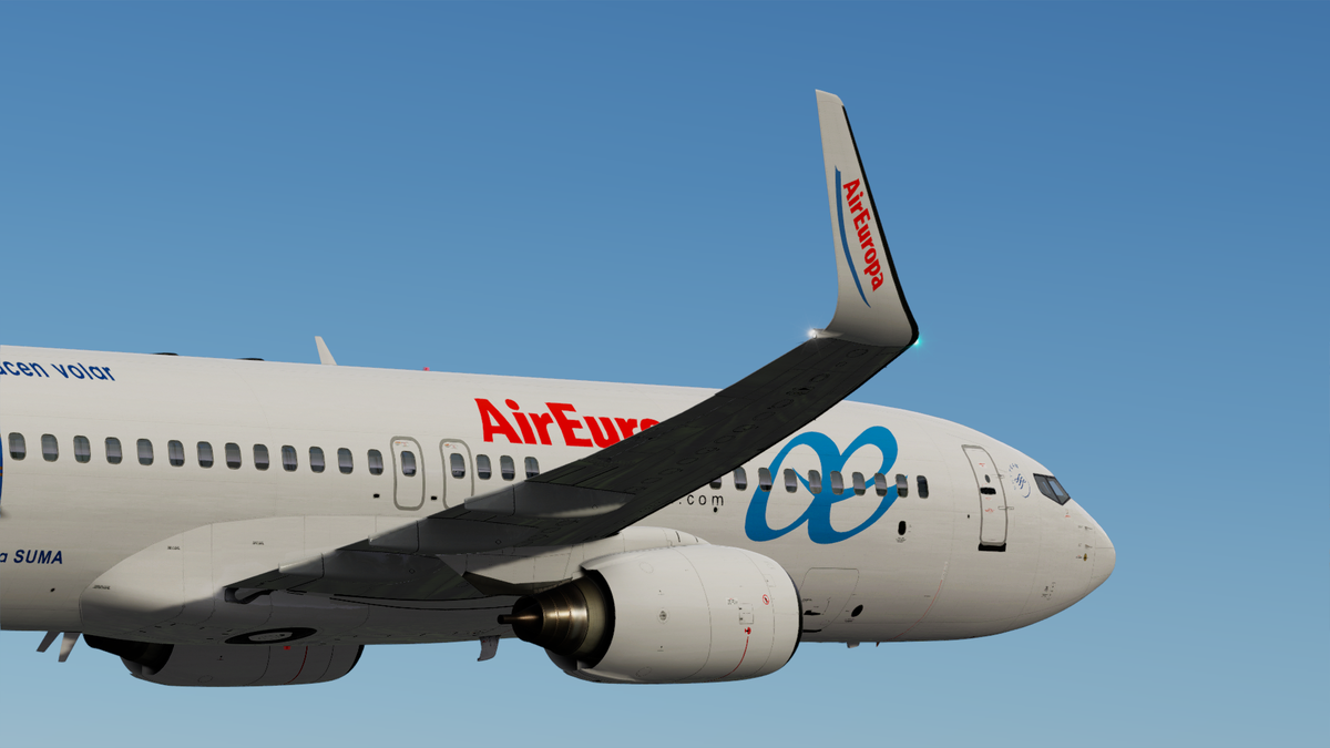 FlightDeck_PMI's tweet photo. [LEBL-LEIB] Probando cosas nuevas de la mano de @aeavirtual 

#flightsimmerspic #B737 #PMDG #P3Dv5 https://t.co/bYuzhCx3dz