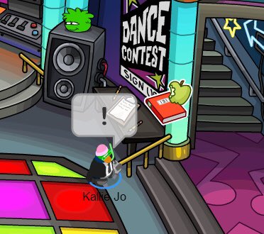 CPRRewind's tweet photo. 7 Years ago today, the Text Book Pin was hidden at the Dance Club.

It was released for the opening of the School.

This was Club Penguin’s 249th Pin. https://t.co/ztd4UMMJqR