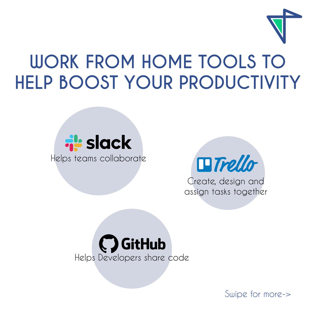 Talentela1's tweet image. Notch up your remote work game with these useful tools. Share with your friends and work colleagues. Let us know which tools help you slide through WFH in the comments below.

#WFH #wfhproductivity #wfhtools #remotework #gigeconomy #Freelancers