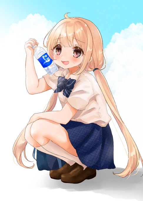暑い日の杏ちゃん! 