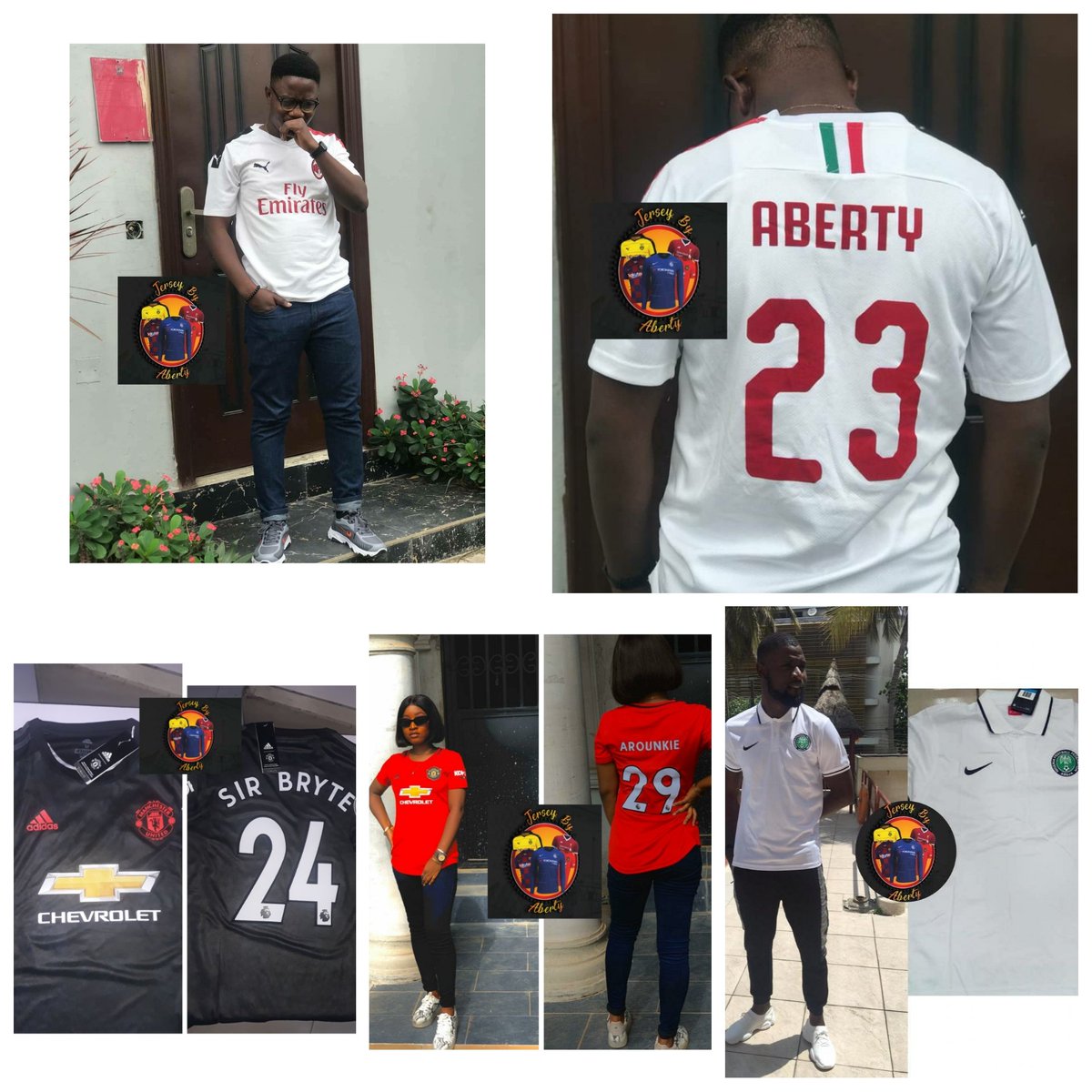 lekside_aberty's tweet photo. WE SELL ORIGINAL JERSEYS
*Sport Polos
*Basketball jerseys
*We Customise
*Kids sportwears
-Very Swift Delivery (Nation Wide).
📌SAVE COST!
👉LET YOUR JERSEY DO THE TALKING🤗.
Visit our Instagram Page to Order : https://t.co/vI4CP2IIOu

@woozzaabets
#ThePlaceWeekendXFootball https://t.co/p3abF4HUUc