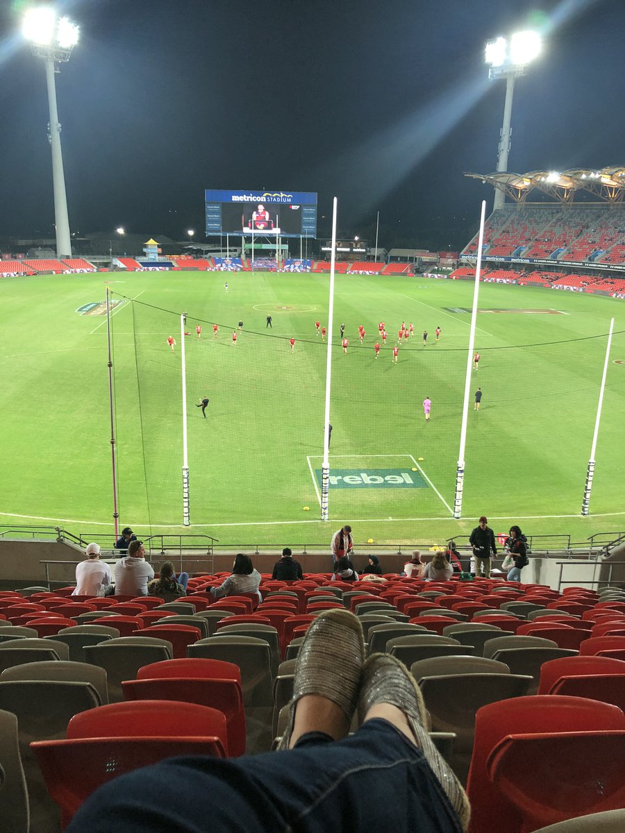 Swizzle_n_Pip's tweet photo. Welcome to Queensland, good to have you here! Nice to have a win, work on the goal kicking this week 👌 #MightyBombersGC https://t.co/l9tf6wI3Yy