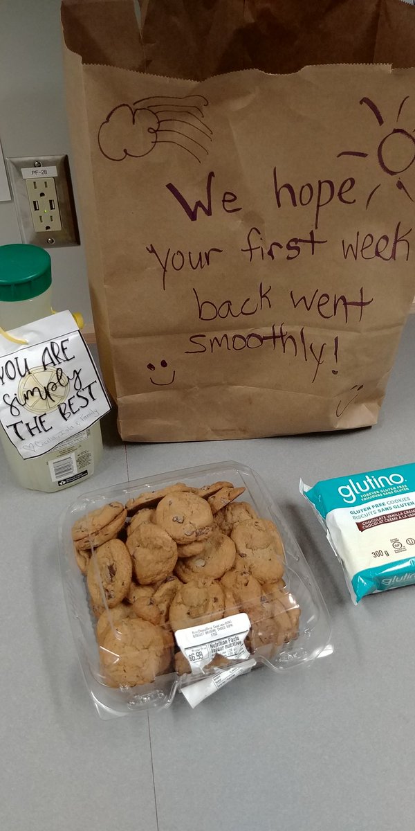 Sending hugs and gratitude to I, C &amp;  family for their treats on Friday 😊 <a href="/ahudson_ocsb/">Ms. Hudson (she/her)</a>