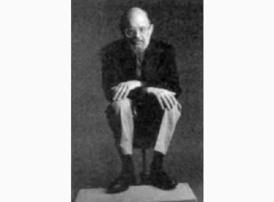 ..."Allen Ginsberg, in an enigmatic example of the X. With this photo-published in the obituary column of Newsweek (December 22, 1997)!— there was no caption, only Ginsberg's laudatory obit. ..