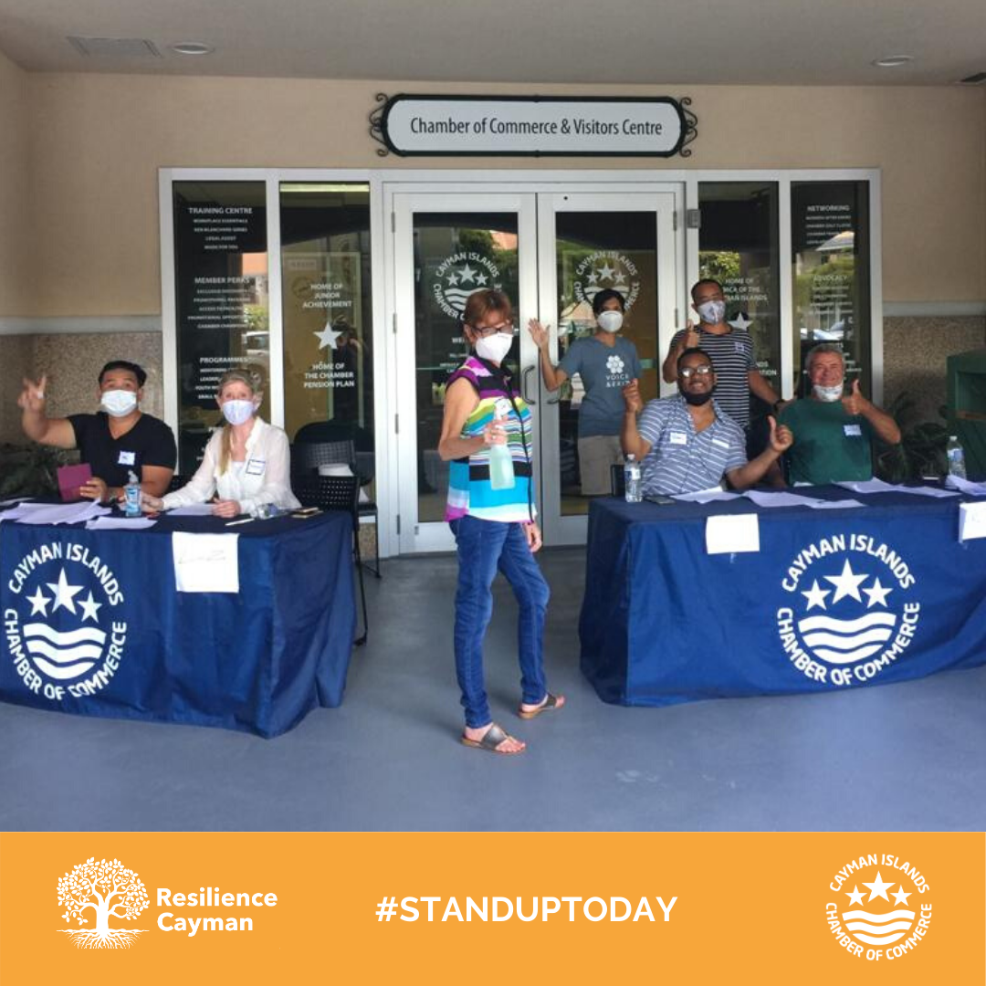 ResilienceKy's tweet photo. Our volunteers were busy at the @CaymanChamber office this week.
We distributed over 750 pre-paid @fosterscayman gift certificates to aid families in need.
To support our food voucher program please visit https://t.co/FMhxT573Cb
#CaymanIslands #ResilienceCayman #Standuptoday https://t.co/shqrUmmGwU