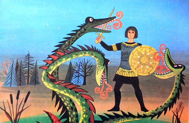 Thread: There is a peculiar plot found in many Eurasian fairytales: Brothers (mostly three) have to complete a task (like kill a dragon), which will get them a princess and a throne...And all the brothers fail, except the youngest, who gets both the girl and the throne...