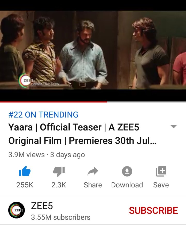 hprneet143's tweet photo. If we really want a change then why only #DilBechara but Not #Yaara too..?
@VidyutJammwal is also an outsider nd talent actor who has faced discrimination in Bollywood
Give him a chance nd Watch #YaaraTeaser here: https://t.co/9897Z7rKuv https://t.co/3KuYTMbBuc