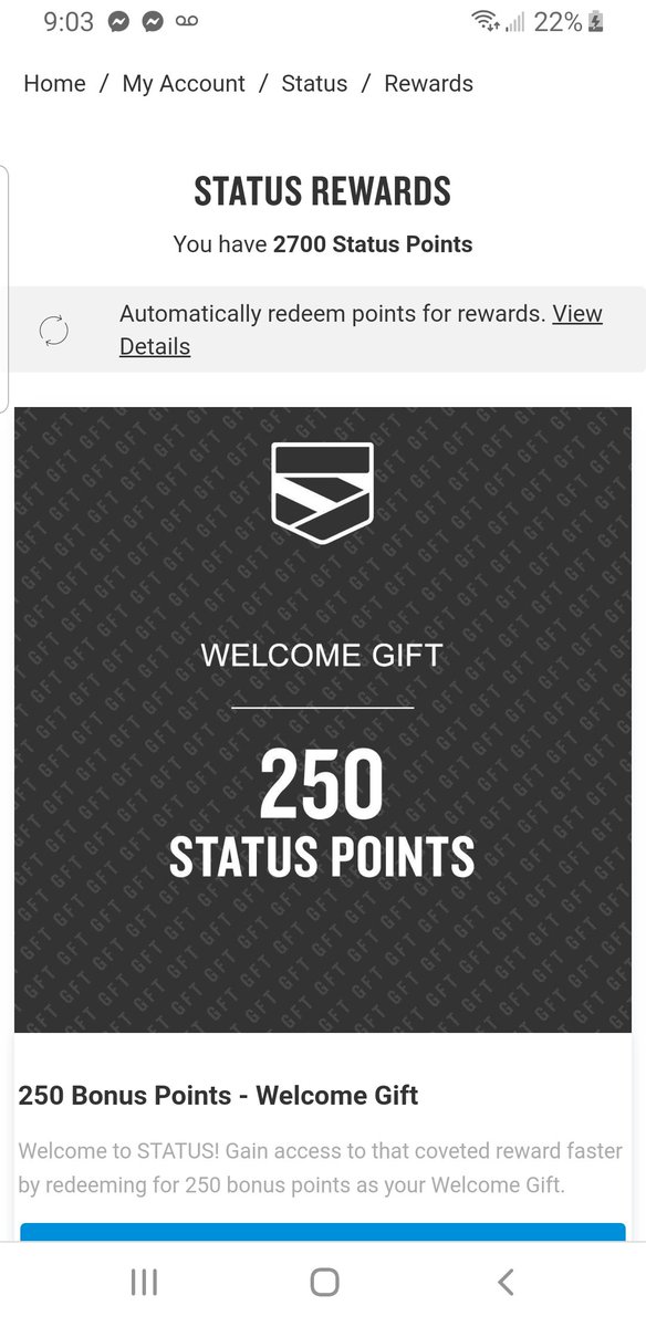 ksychedelic's tweet photo. Explain to me what this mean @FinishLineHelp and why cant I apply the $20 off if I have more than enough points https://t.co/TSqeGwAgWq