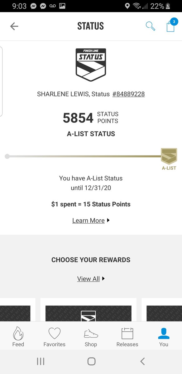 ksychedelic's tweet photo. Explain to me what this mean @FinishLineHelp and why cant I apply the $20 off if I have more than enough points https://t.co/TSqeGwAgWq