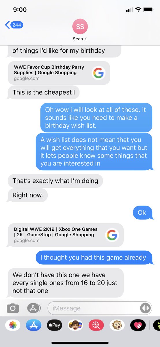 iCoachEXED's tweet photo. Rule number 5. Do not talk to mommy when she appears to be asleep. So I will have to add don’t message me either. Woke up to this thread 😳. I only remember the cake request. Need to hide his iPad.  #StevieWonders #2ndGradeSean #Seananigans ⁦.@WWE⁩ https://t.co/s8qgoRMX7R
