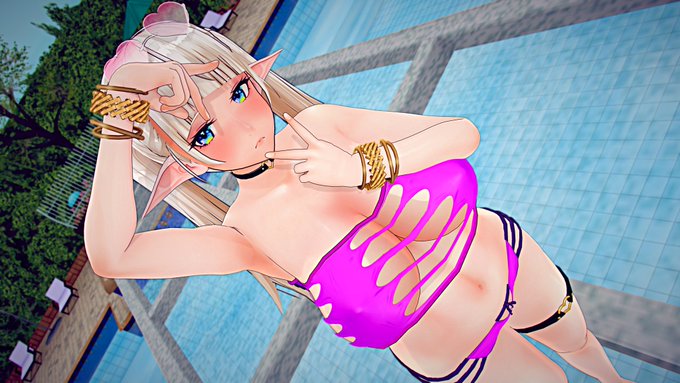 キャラにないことヤラされてるスケベエルフ 