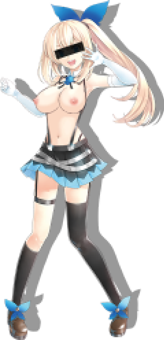 ちなみに近頃あまり更新していませんが、最近DMでVTuberさんのリクエストを頂くことが増えたのでそちらの作業をしていました。
VTuberさんの公式絵は色々版権がありそうなので、リクエストにお答えするときは直接DMで返しています。 