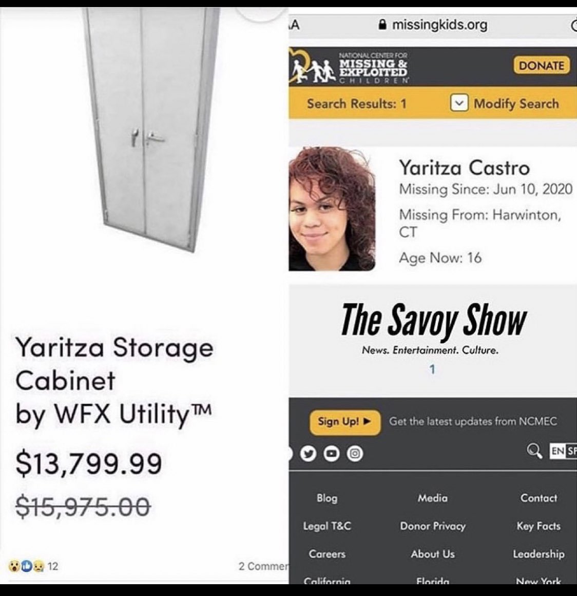 jadaaawg's tweet photo. Do not support #wayfair 
They are human and CHILD trafficking! https://t.co/dAQt6UAXnZ