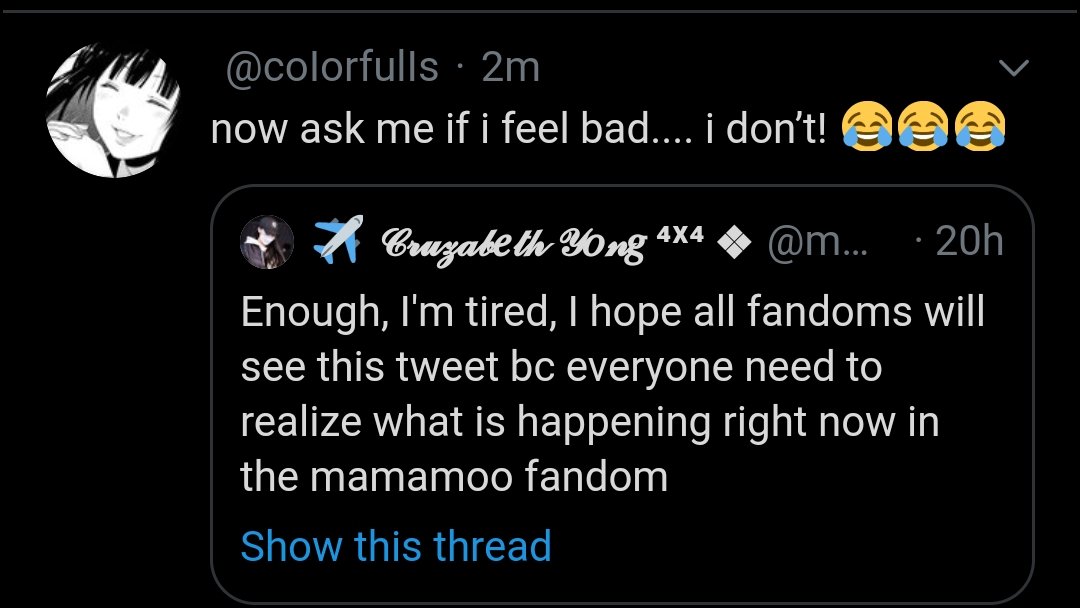 I'm sorry for constantly adding stuff but I just saw this in my mentions.....This is why I'm making this thread, to raise awareness and to make ppl understand that hate isn't the way.Clearly this person didn't get the point of this all thread