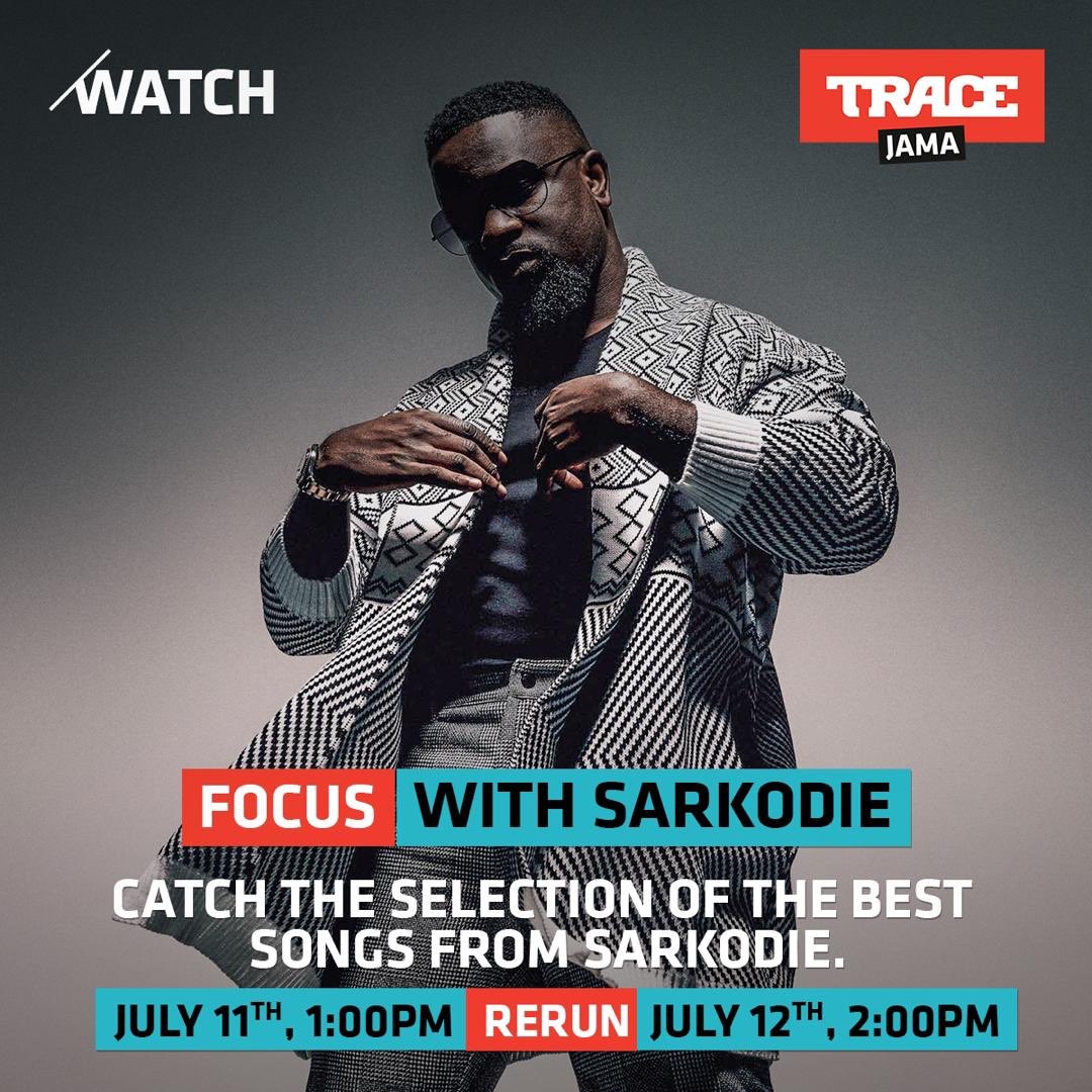 sarkodie's tweet photo. Shouts to ⁦@TRACEJama⁩ 🔥🔥🔥🔥🔥🇬🇭🇬🇭🇬🇭🇬🇭🙏🏿🙏🏿🙏🏿🙏🏿😊 https://t.co/DTfvQ1jikp