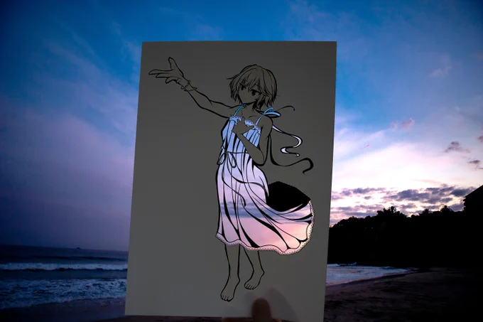 One day,in the sea 