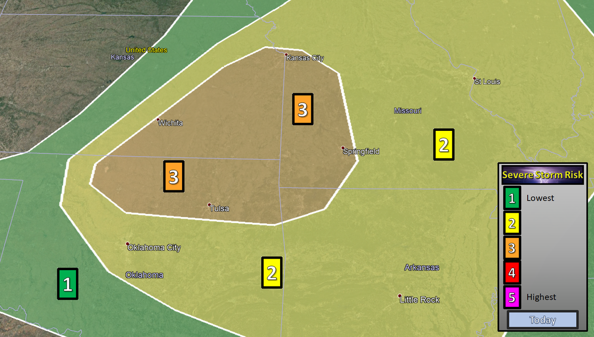 TedKeller's tweet image. Severe weather risk in the Ozarks today and tonight: tedwkeller.com/2020/07/11/sev…