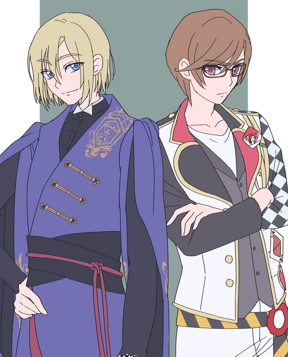 クロスオーバー注意 若宮アンリと愛崎正人がnrc生だったら りょこのイラスト