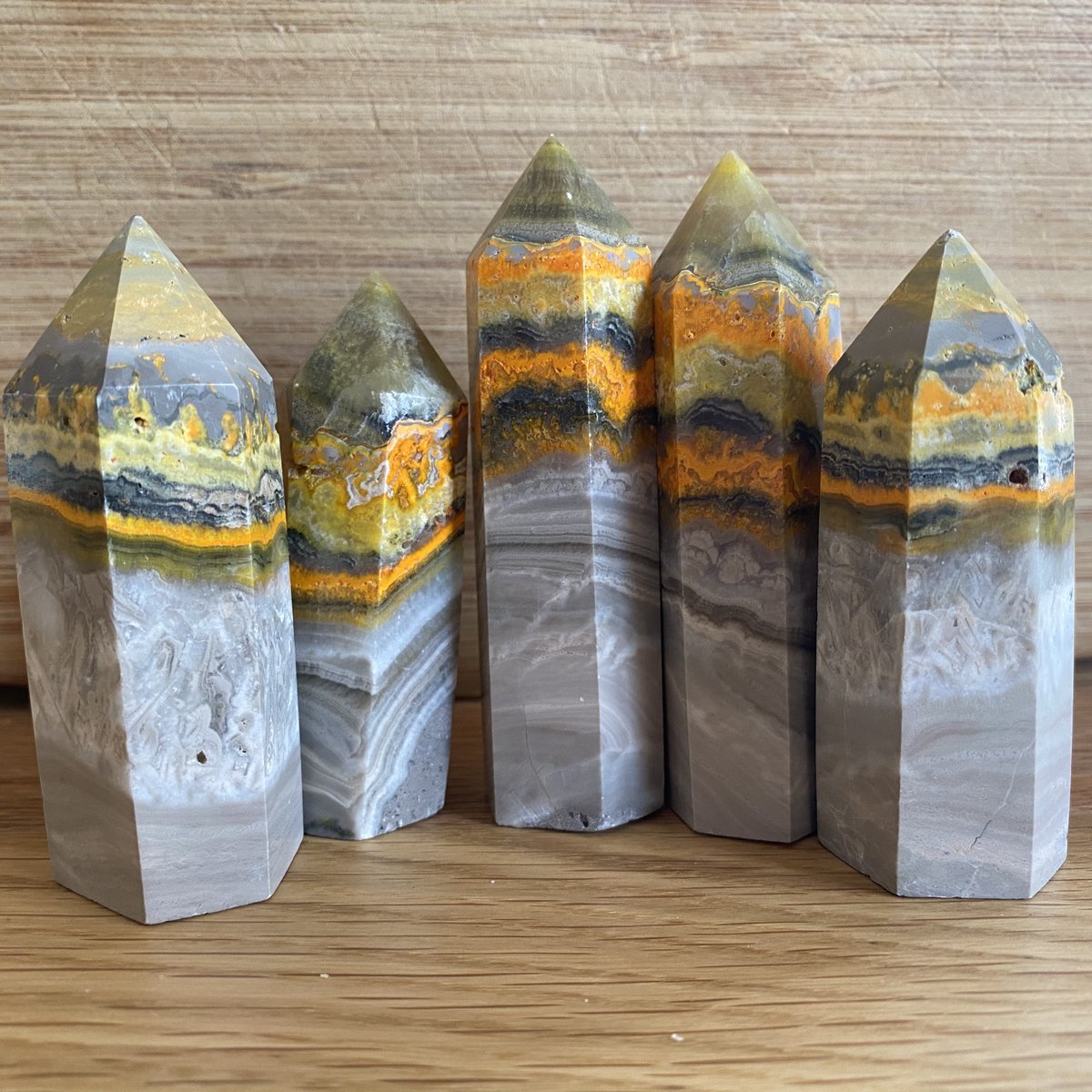 AzoniaShop's tweet image. Bumblebee Jasper is coming soon to the shop, don't these look gorgeous. 😍😍😍

#azonia #azoniashop #medfordnj #crystals #shoplocal #crystals #bumblebee #jasper #bumblebeejasper