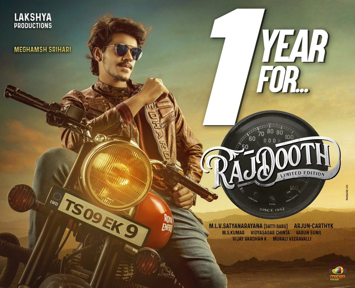 MovieUpdateszz's tweet photo. Actor #REALSTARSrihari son #MeghamshSrihari debut film #RAJDOOTH 

#1YearForRajDooth

@MeghamshSrihari @Nakshatra_sk @Carthyk4 @Arjungunnala @Vijaycuts @Madeeactor  @Vrvijayrana65 @nenuvivekDIR @actorsudarshan #LakshyaProductions https://t.co/emOACmxLQJ