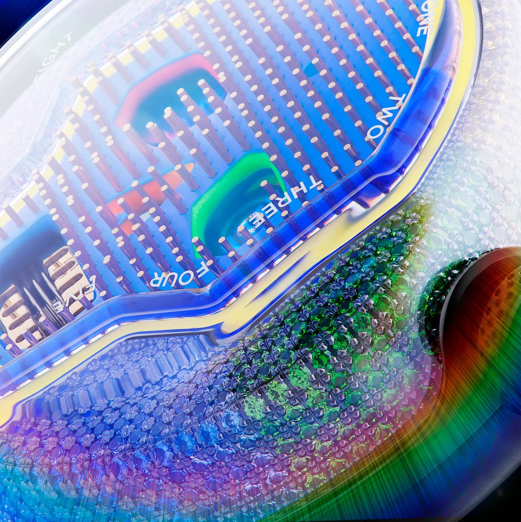 HYTWatches's tweet photo. THIS MULTI-COLORED TIMEPIECE, INTEGRATING THE HYT PATENTED FLUIDIC MODULE, SHOWS TIME AND LIGHT PERFORMING THEIR INTRINSIC MAGIC, JUST AS A RAY OF LIGHT INTERACTS WITH WATER DROP TO CREATE A RAINBOW. #timeisfluid #SOONOW #hytwatches
More info: https://t.co/oIfqezjhD3 https://t.co/PKsiZGPGc6