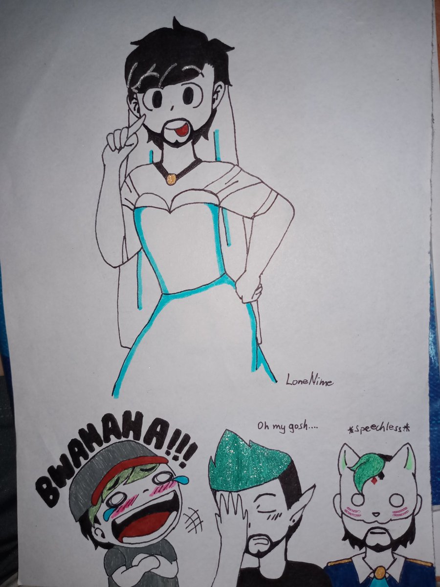 LoneNime's tweet photo. I can't get over it after watching the whole gameplay, sorry Erin hehehe 😋 I couldn't resist myself to make this art/doodle.... @Dolphintreasure
#fanart #septicart #ManInWeddingDress #justforfun #GameHop https://t.co/E5IynJ6I0J