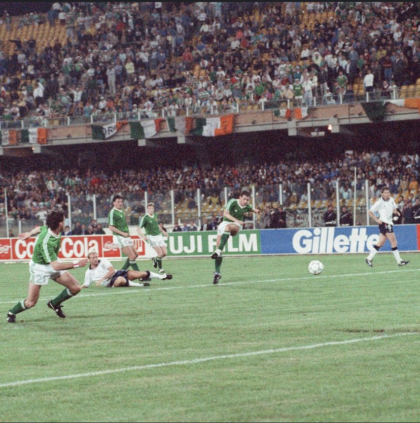 Petemccourt's tweet photo. If you’re Irish I’m sure you feel like a little part of you died today. The best memories of my childhood were of watching Ireland at the Major Tournaments and one man is to thank for all those times more than any other. RIP Jack- thanks for the memories https://t.co/uCZnBo2fKY