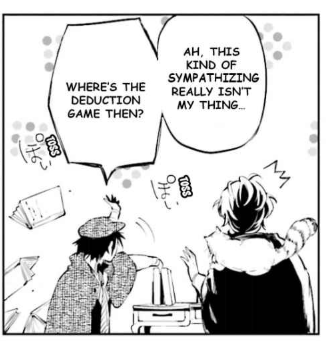 4. Not feeling/expressing emotions/understanding others the way most do.The most clear evidence is right in our face, honestly. Ranpo is aware of this within himself and says as much in current canon.