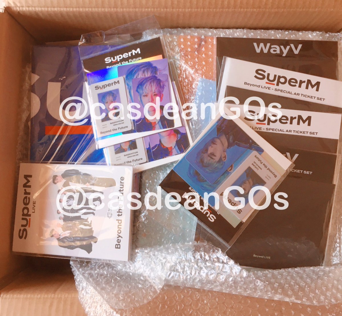 casdeanGOs's tweet photo. #casdeanUpdates 7/11 

half of the June 2.0 k-batch has arrived. STILL waiting for a quote for the other half from my other k-add 🙄

EMS will be added to domestic shipping https://t.co/J3TykA6hp0