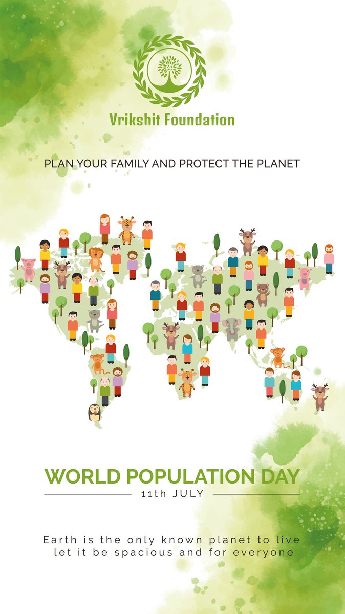 vrikshit's tweet photo. Plan your family and protect the planet. 

Earth is the only known planet to live , let it be spacious for everyone. 

We demand population control bill in India. 

@PMOIndia @rashtrapatibhvn

#WorldPopulationDay #populationcontrol #populationday #PopulationControlLaw https://t.co/PiyWrpQrXw