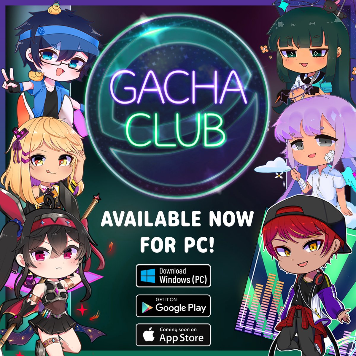 GACHA CLUB IS NOW AVAILABLE FOR PC!! [The Demo Version] : r/GachaClub