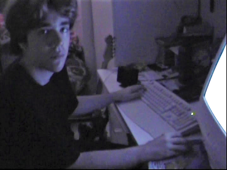 damgentemp's tweet image. Oh well, looks like I do have a picture of me at my old PC back in the day (must have been around 98)! This wasn't really my first computer but I'm pretty sure I recycled the same chassis and just changed the motherboard along with everything else. #myfirstpc #backintheday