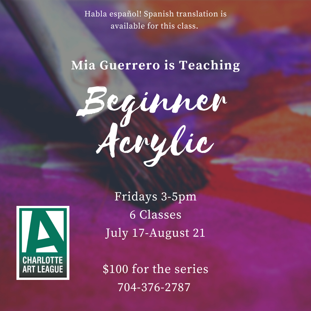 It's hot. You're sick of being home. You need a change of scenery to gain inspiration. Sounds like you need a CAL Midsummer art class! Register NOW before the deadline TOMORROW! 

charlotteartleague.org/classes. Link in bio.