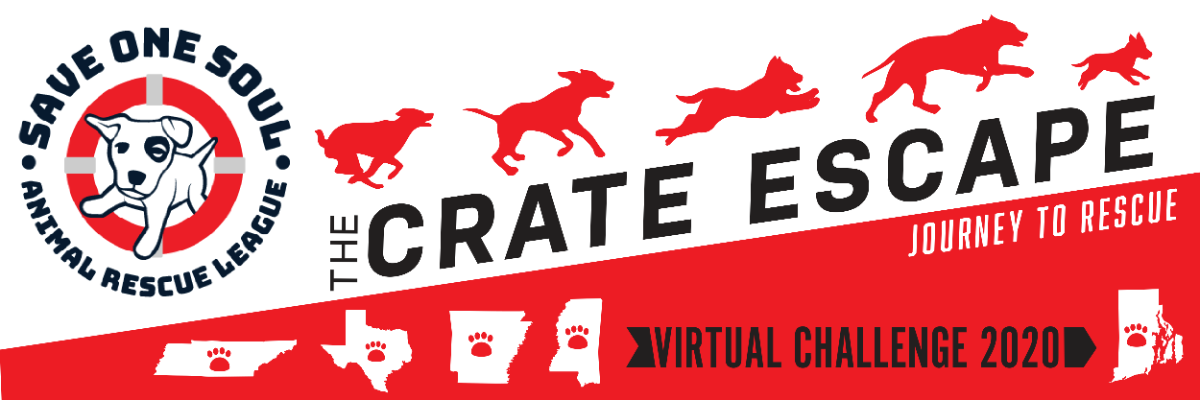 Today is the last day to sign up for our Virtual Crate Escape 2020! It's a great way to get some exercise, tire your pup out, and get some much needed Vitamin D 🌞! We still have plenty of time to get those miles in. 🎟️ Register today.  bit.ly/2Ul1hEW #SOSARLCrateEscape