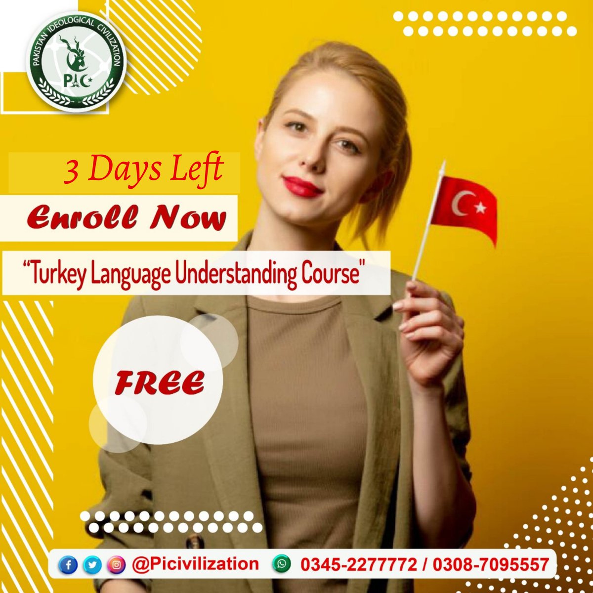 khubaibzafar8's tweet photo. Only 3 days left in registration of Unique Friendship and Brotherhood project.
Apply to enjoy the opportunity.
Join to learn and Promote Brotherhood🇵🇰🇹🇷
https://t.co/ZAQNhEefzL
#TwoCountriesOneNation
#HagiaSophia
# https://t.co/L0LBpjvS83
