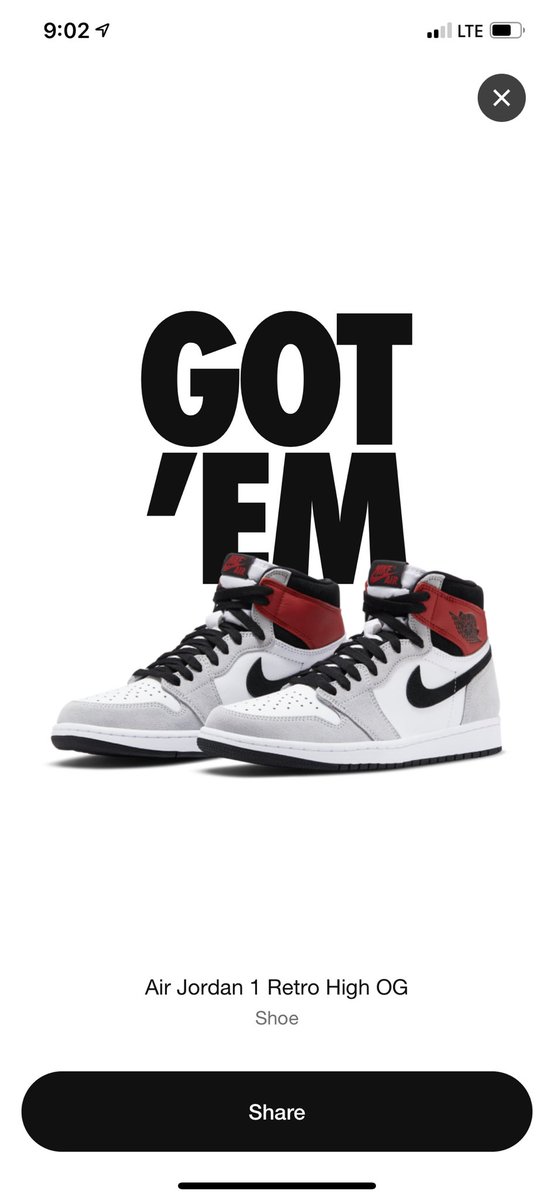 Got em! 😱 #sneakerheads #sneakerhead #sneakerfam #sneakerjunkie #aj1fam.
Let’s Goooo!!! https://t.co/u2EBs1Swrd