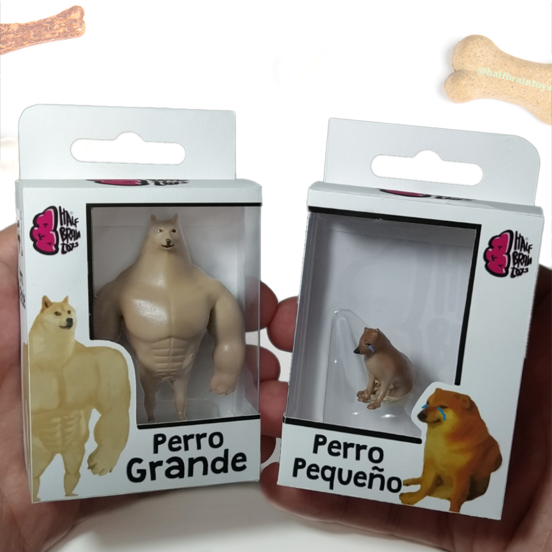 HalfBrainToys's tweet photo. 🐶🐕 El meme de los perros, en tus manos!!!😍⠀
⠀
🎉Sorteo + Subasta Solidaria a favor de @fund_ochotumbao!🎉 Consigue uno con Follow + RT y puja en https://t.co/X3IEPqT5wy

#memedelosperros #halfbraintoys #dogevscheems https://t.co/Si6F2cHWyy